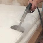 Cleaning with a steam generator