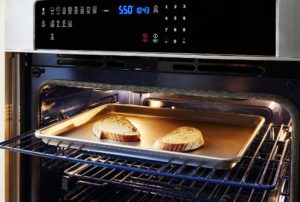 Toast in the oven