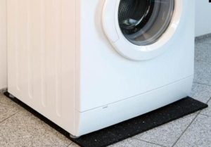 Rubber based washing machine