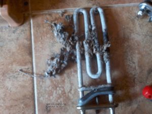 Broken heating element