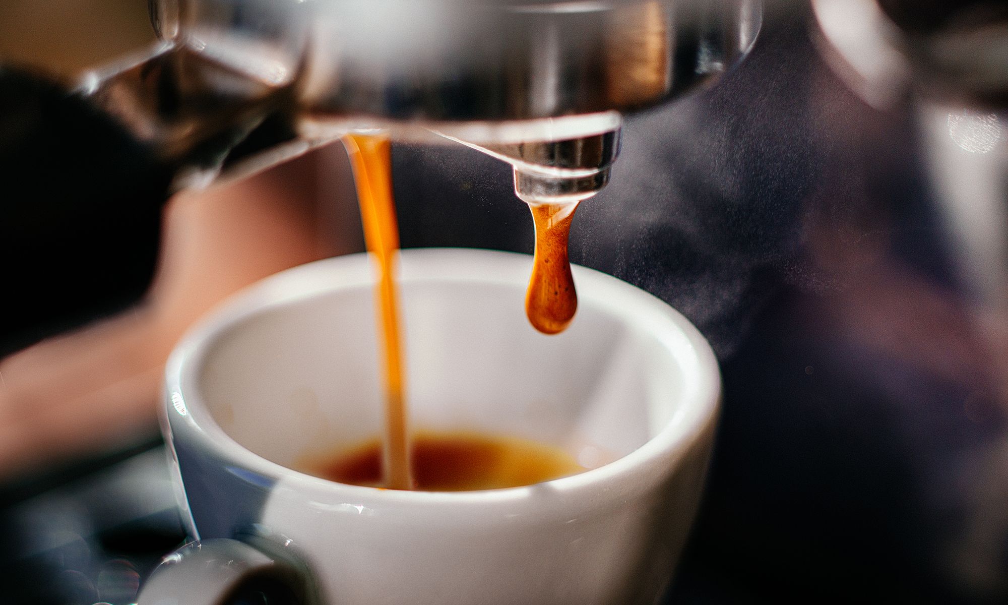 Expresso dans une machine à café