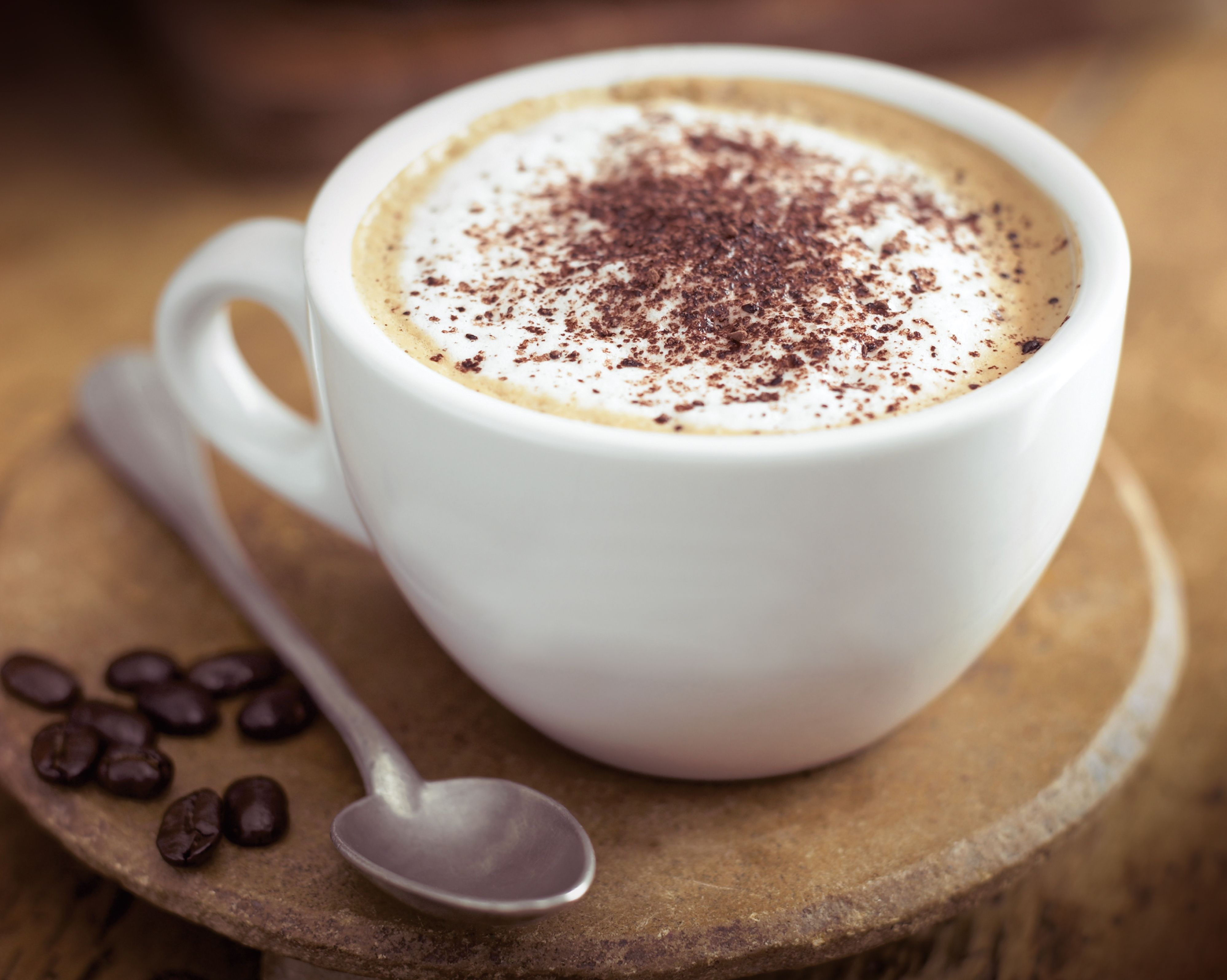 capuchino con canela