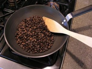 Torréfaction des grains de café