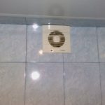 ventilador en el baño