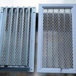 Ventilation grate for fireplace