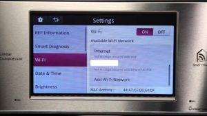 Wifi sa refrigerator