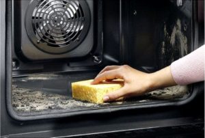 oven cleaning by pyrolysis