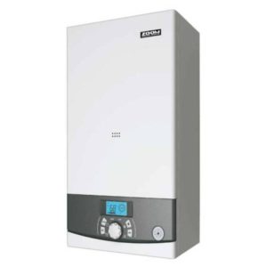 A gas boiler.