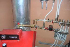 How to connect a solid fuel boiler