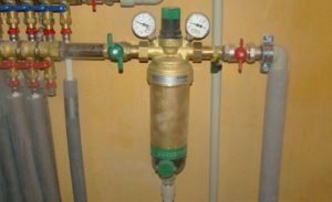 Features of installing different coarse water filters