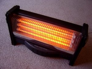 Fire safety rules when using a heater