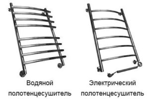 Видове нагреватели за кърпи