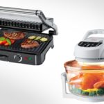 friggitrice ad aria e grill elettrico