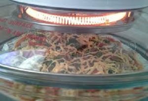 convection oven with halogen heater