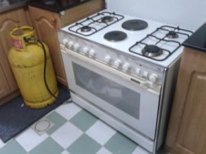 Dapur dengan silinder