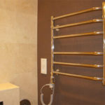 electric heated towel rail para sa banyo