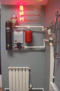 Induction boiler device