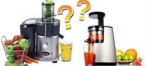 Forskelle mellem en skruepresser og en centrifugaljuicer