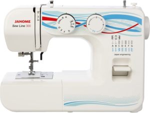 Overlock i en symaskin