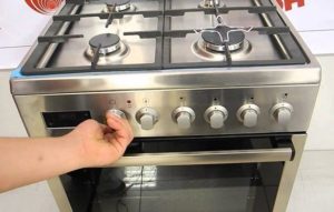 Cuisinière à gaz facile à utiliser