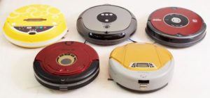 Types of robot vacuum cleaners