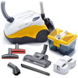 Various functions of vacuum cleaners with aqua filter