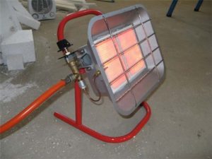 homemade infrared heater