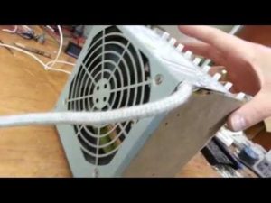 DIY ventilatorski grelec