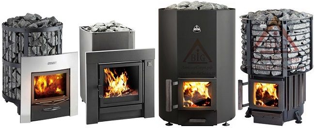 types of bath stoves