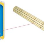 Dry heating element in a water heater