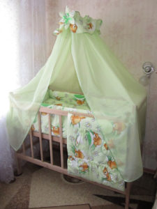 Canopy for a crib