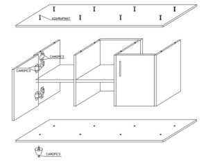 Vẽ một chiếc tủ đặc biệt cho bể cá.