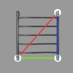 Connexion diagonale