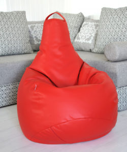 leather bean bag chair