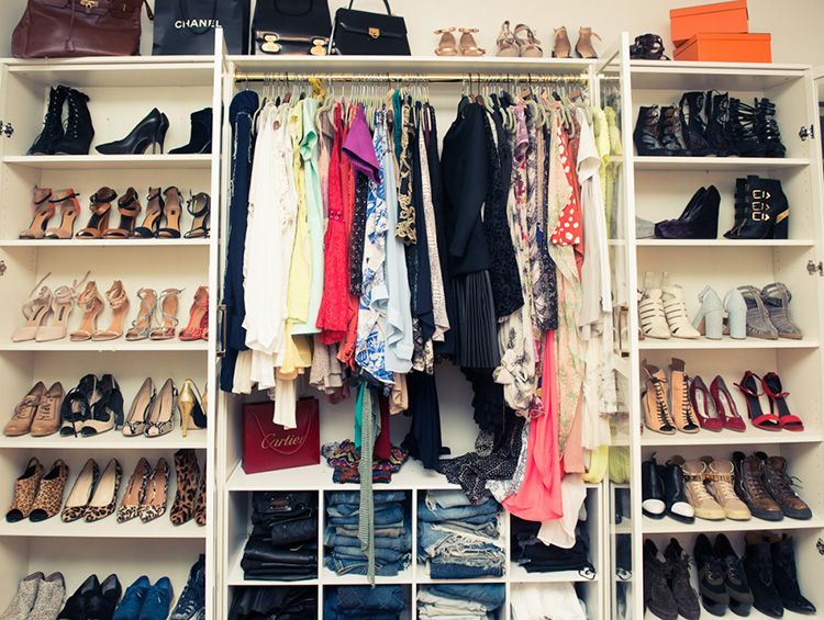 How to organize your closet.