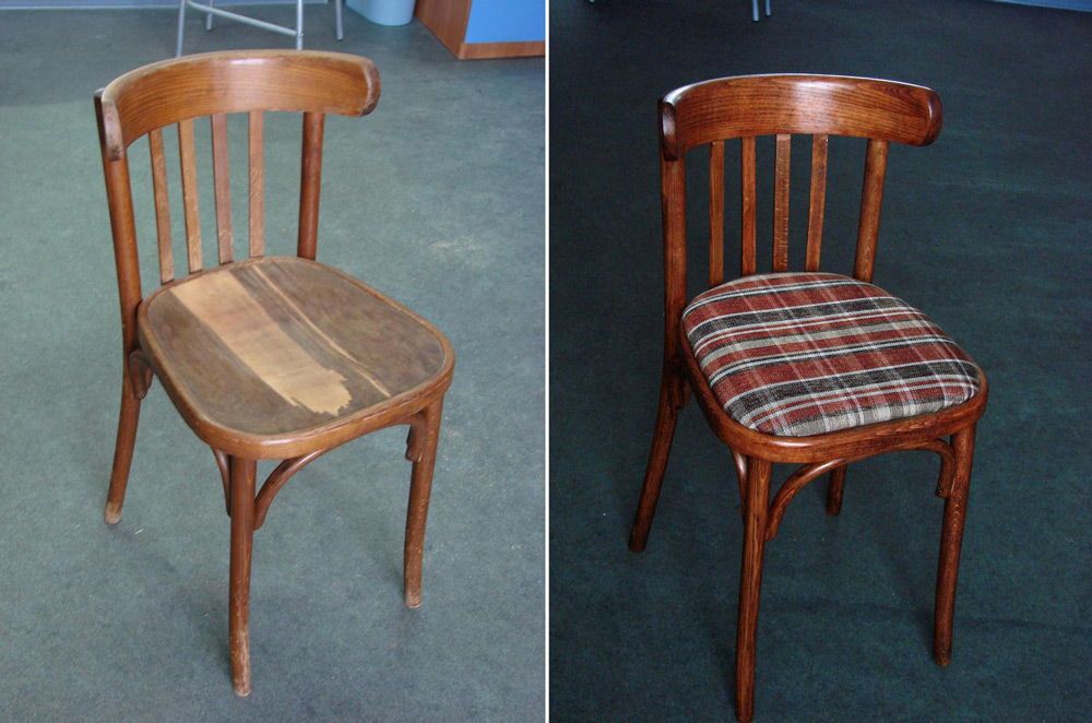 How to reupholster a chair with your own hands