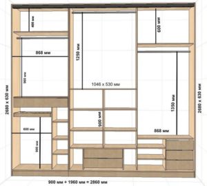 Diagram ng gabinete