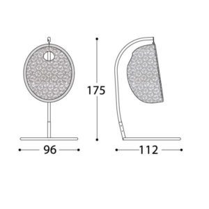 Silla capullo de bricolaje