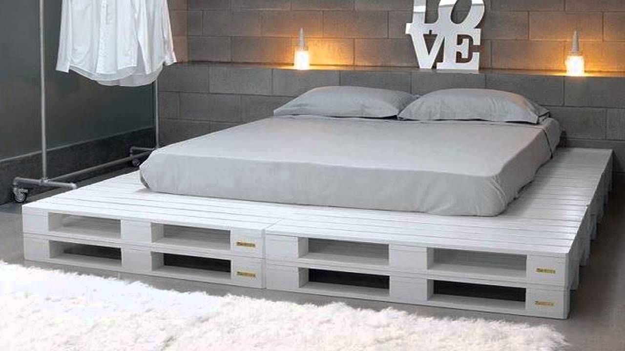 DIY-bed in loftstijl.