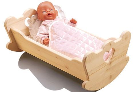 DIY crib for a doll.