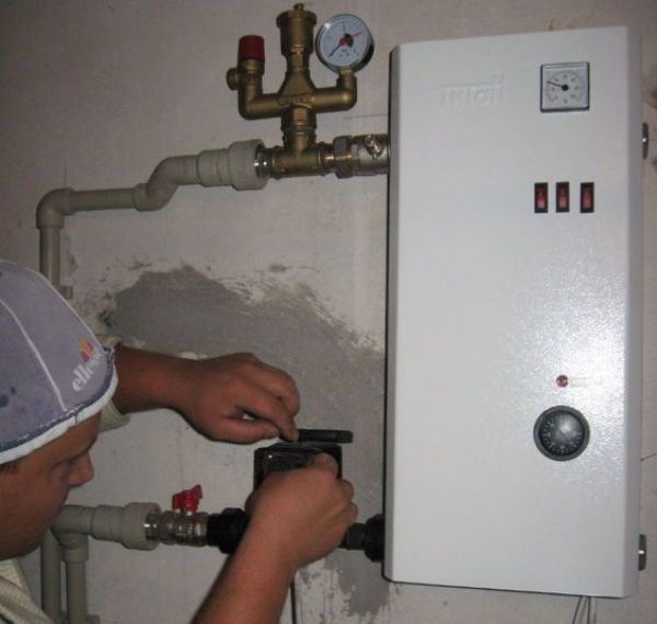 Pag-install ng electric boiler