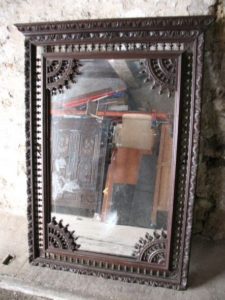 Old mirror.