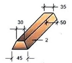 ตัดแท่งสำหรับชั้นวางอ่างอาบน้ำ