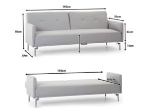 Kích thước ghế sofa Eurobook