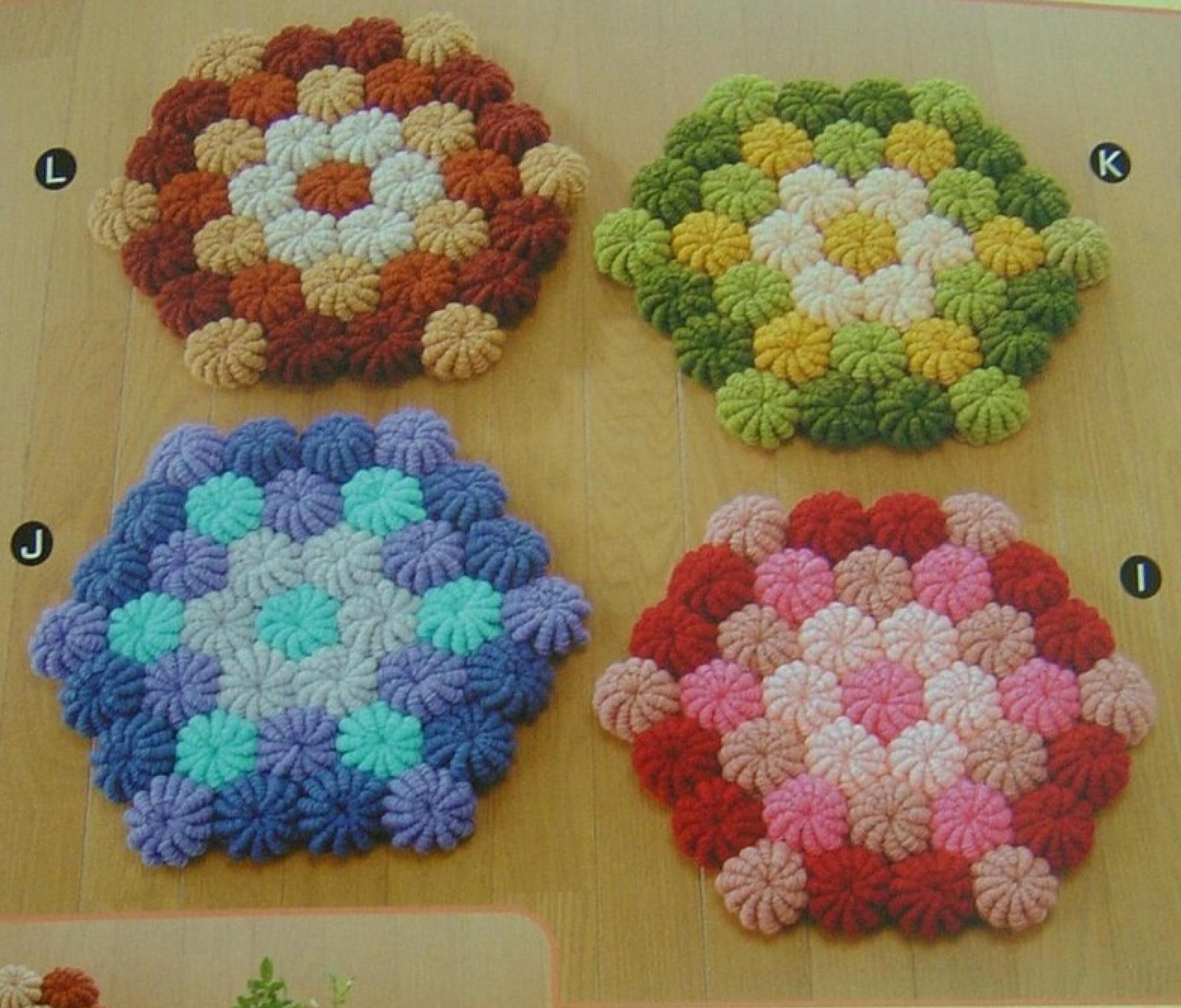 Tejer para una silla hexagonal.