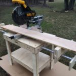 DIY miter saw table