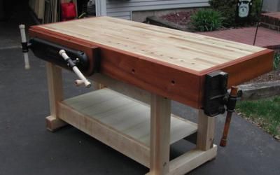 DIY garage table