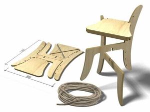 DIY stol i plywood