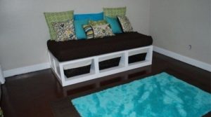 DIY ottoman