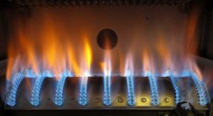 Nồi hơi gas đi ra ngoài